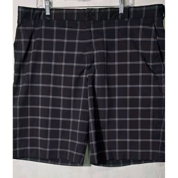 Nike Other - Nike Golf Dri-Fit Shorts Mens‎ 40 Black Poly/Spandex Flat Front